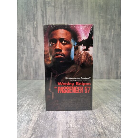 Passenger 57 VHS 1992 Brand New Factory Sealed Wesley Snipes Classic Film - Picture 1 of 7